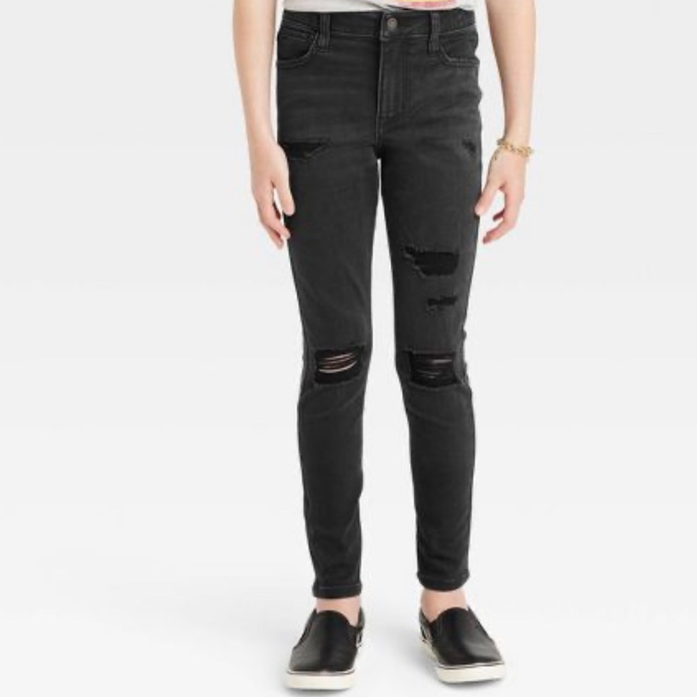 Girls' High-Rise Skinny Jeans - art class